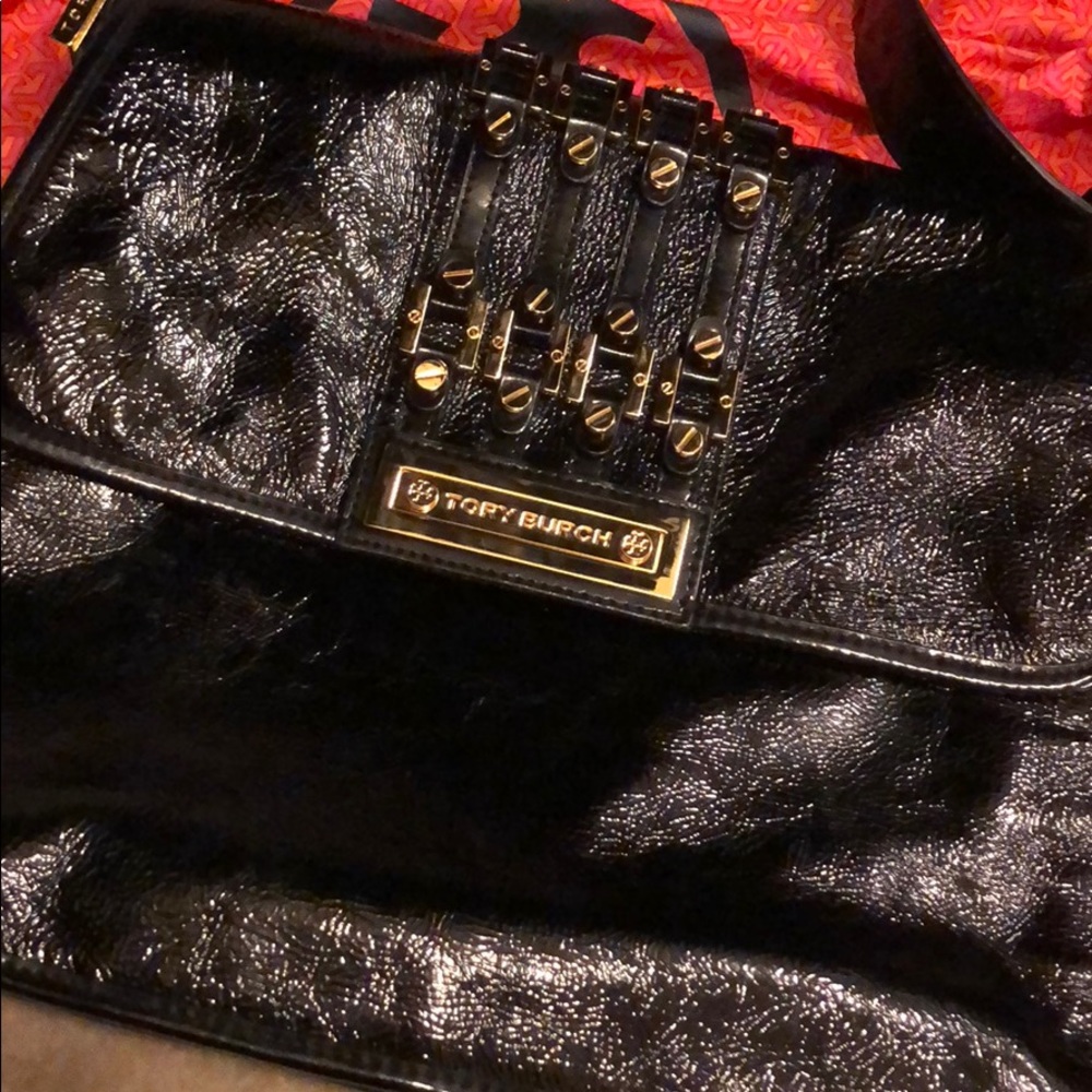 Original Black Tory Burch Matthias Hobo